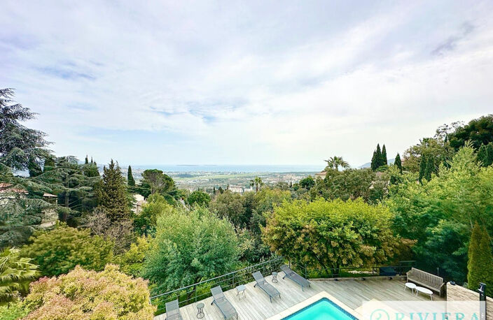 MANDELIEU VILLA INDIVIDUELLE T5/T6 DE 214 M2 VUE MER PISCINE — photo 4
