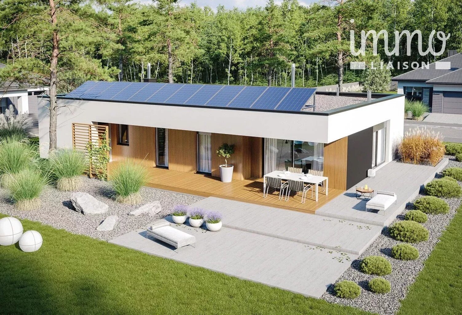 Maison neuve 100m2 3 chambres sur 2 000m2 de terrain — photo 1