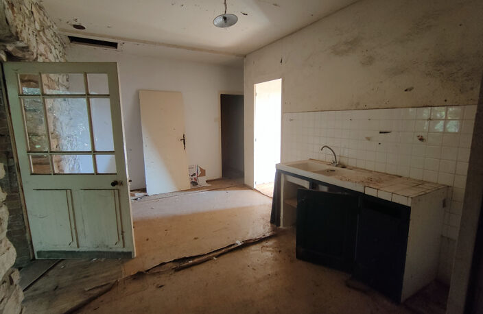 PROPRIETE AVEC MAISON EN PIERRES AVEC GRAND TERRAIN SUR VALLON P — photo 5