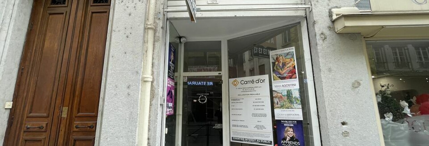 Commerce  47 m² à louer à Lyon 6 (69006)