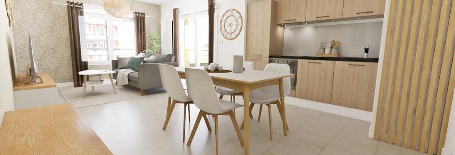 Appartement 3 Pièces 65 m² à vendre à Cornebarrieu (31700)