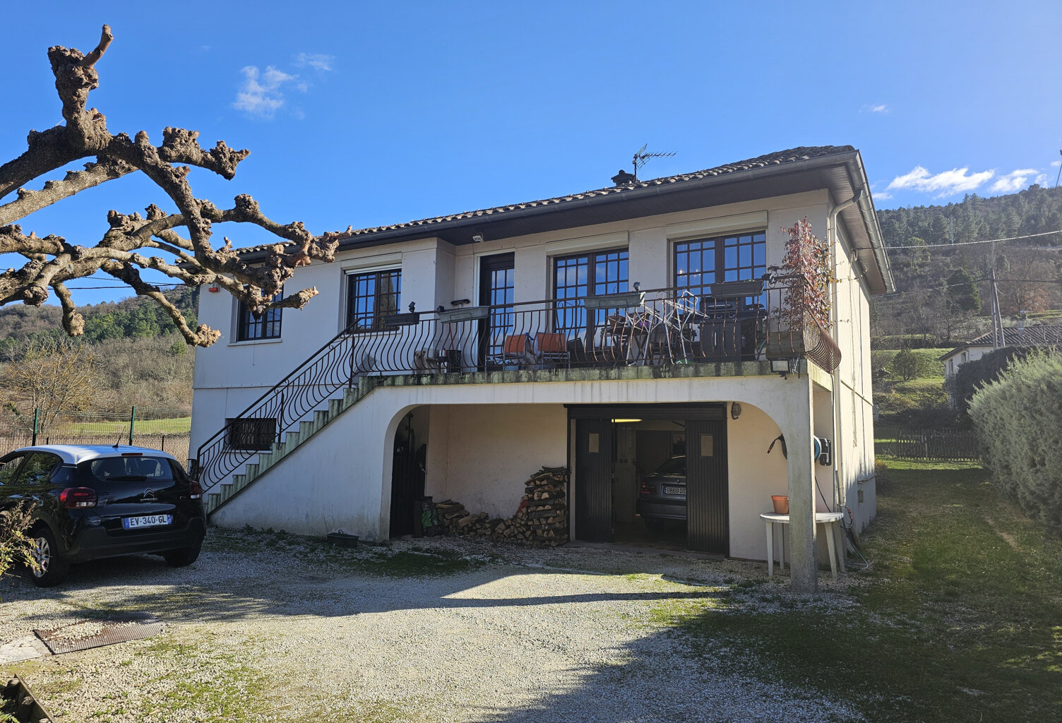 07 - CHAMBONAS - MAISON 125 M2  - SOUS SOL AVEC APPARTEMENT — photo 1