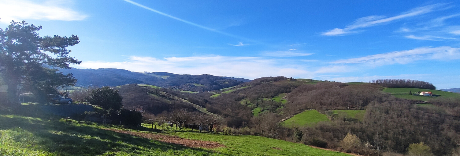 Terrain  1200 m² à vendre à Saint-Pierre-la-Palud (69210)