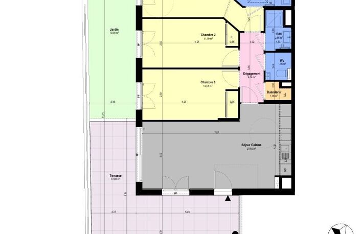 Vente Appartement 4 pièces — photo 5