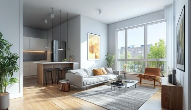 Appartement 3 pièces  à vendre Magny-le-Hongre 77700