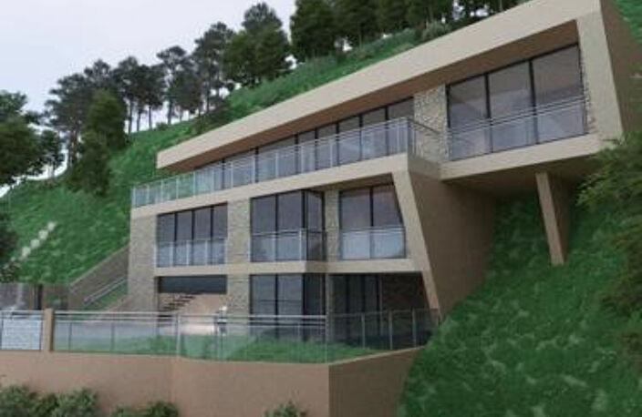 Terrain unique de 1000m2 à Eze avec vue mer et PC purgé — photo 3