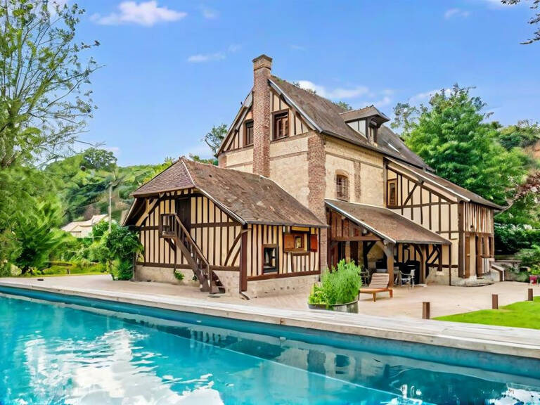 Dpt Eure (27) à vendre proche Evreux Magnifique moulin du XV — photo 1