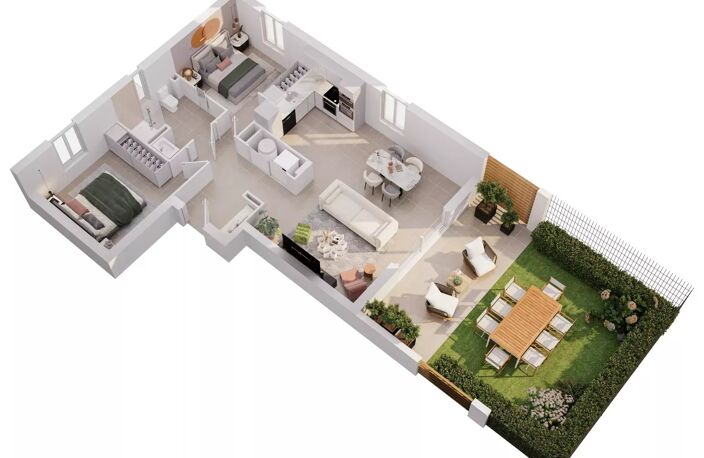 Appartement T3 de 70m² à L'Isle-sur-la-Sorgue — photo 3