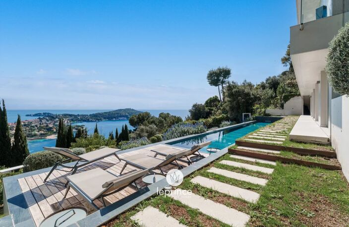 Villefranche-sur-Mer - "Corne d'Or" - Villa Contemporaine - Vue Panoramique — photo 3