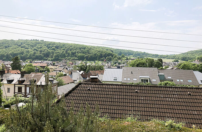 Terrain à bâtir - CENTRE VILLE DE LE HOULME - 1062m² - vue dégagée — photo 2
