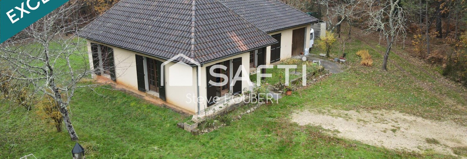 Maison 4 Pièces 105 m² à vendre à Rouffignac-Saint-Cernin-de-Reilhac (24580)