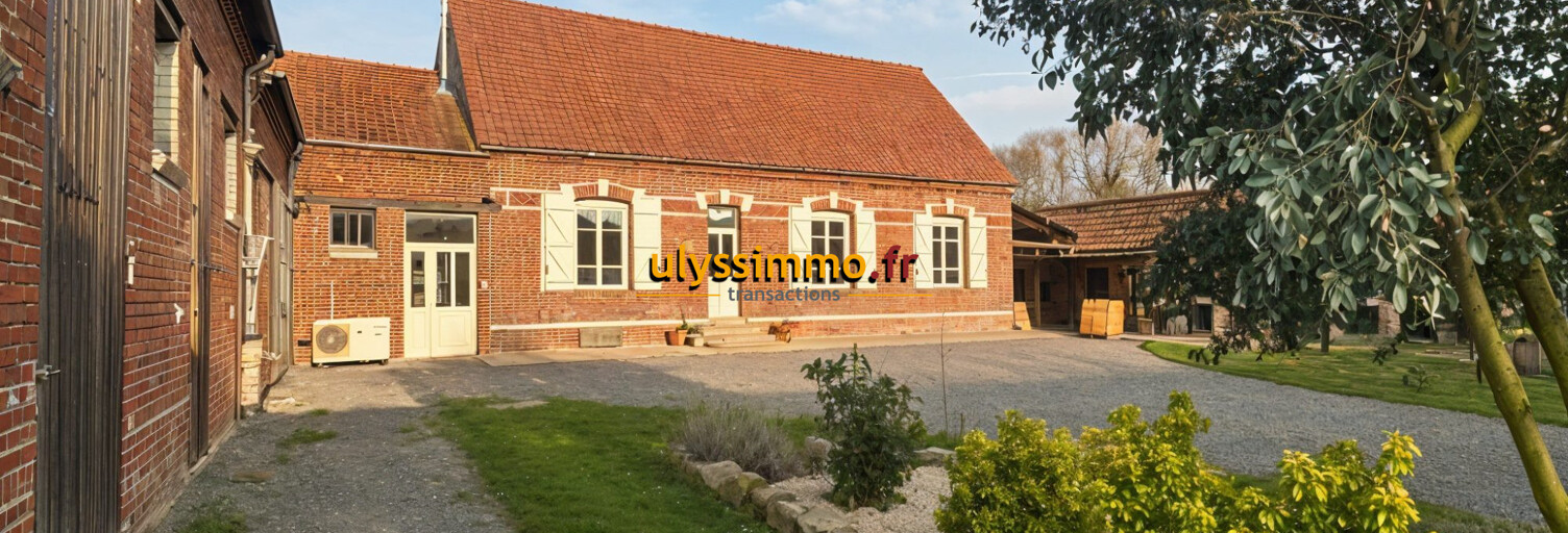 Maison 5 Pièces 110 m² à vendre à Maucourt (80170)