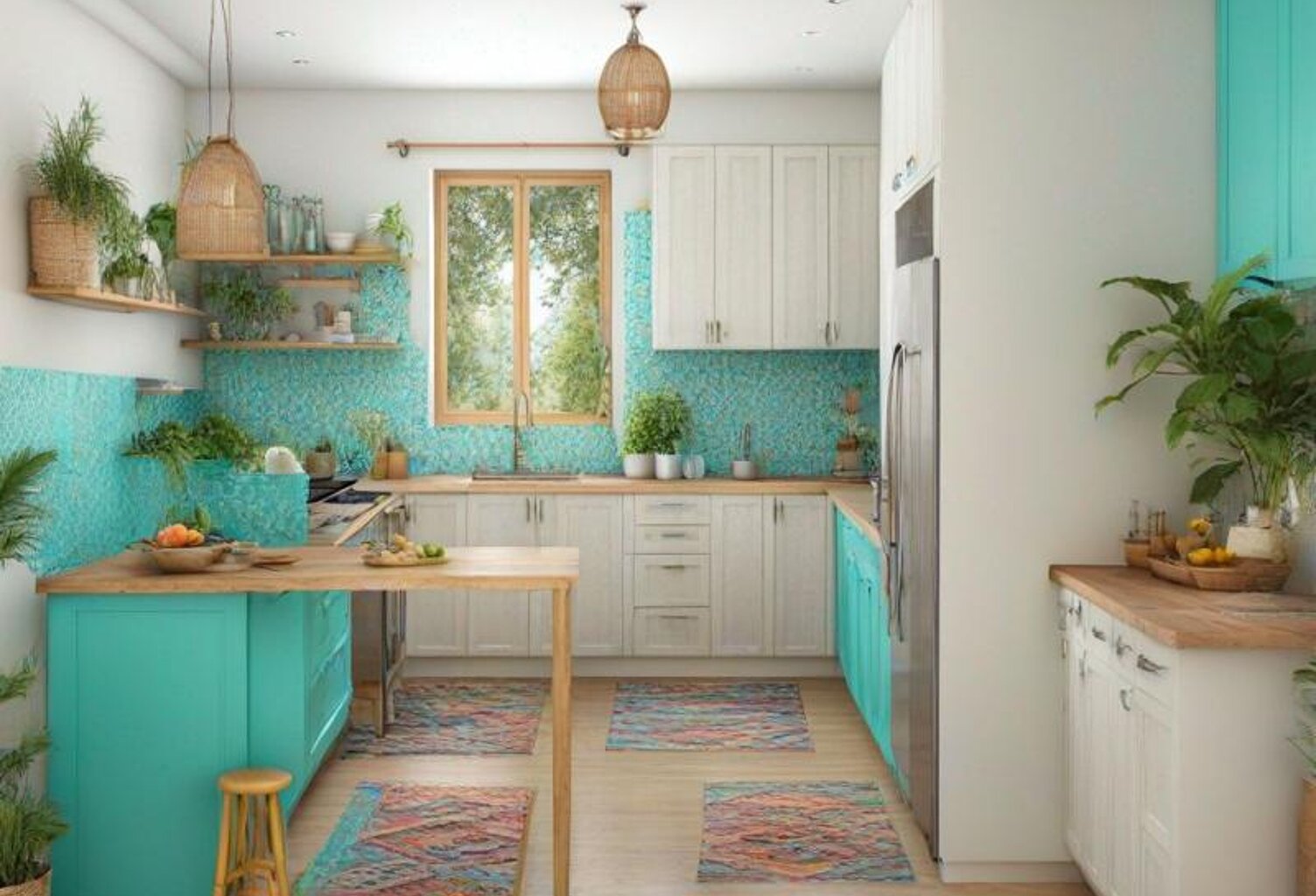 Ensemble immobilier de 3 appartements à rafraîchir au centre de Nay — photo 1