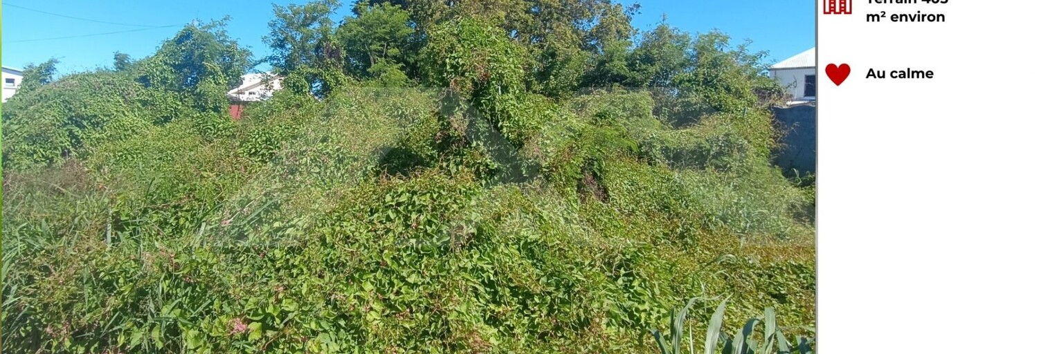 Terrain  405 m² à vendre à Saint-Pierre (97410)