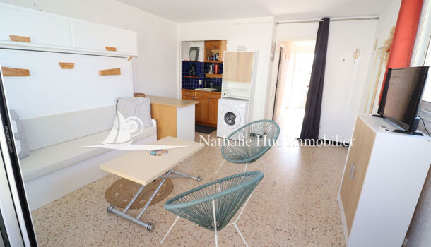 Appartement 1 pièces  à vendre Canet-Plage 66140