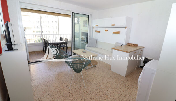 Appartement 1 pièces  à vendre Canet-Plage 66140