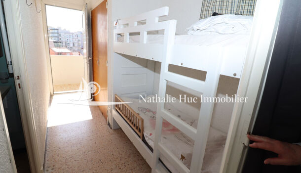Appartement 1 pièces  à vendre Canet-Plage 66140