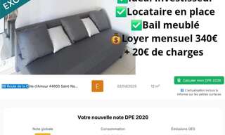 Appartement 1 Pièce 13 m² à vendre à Saint-Nazaire (44600)