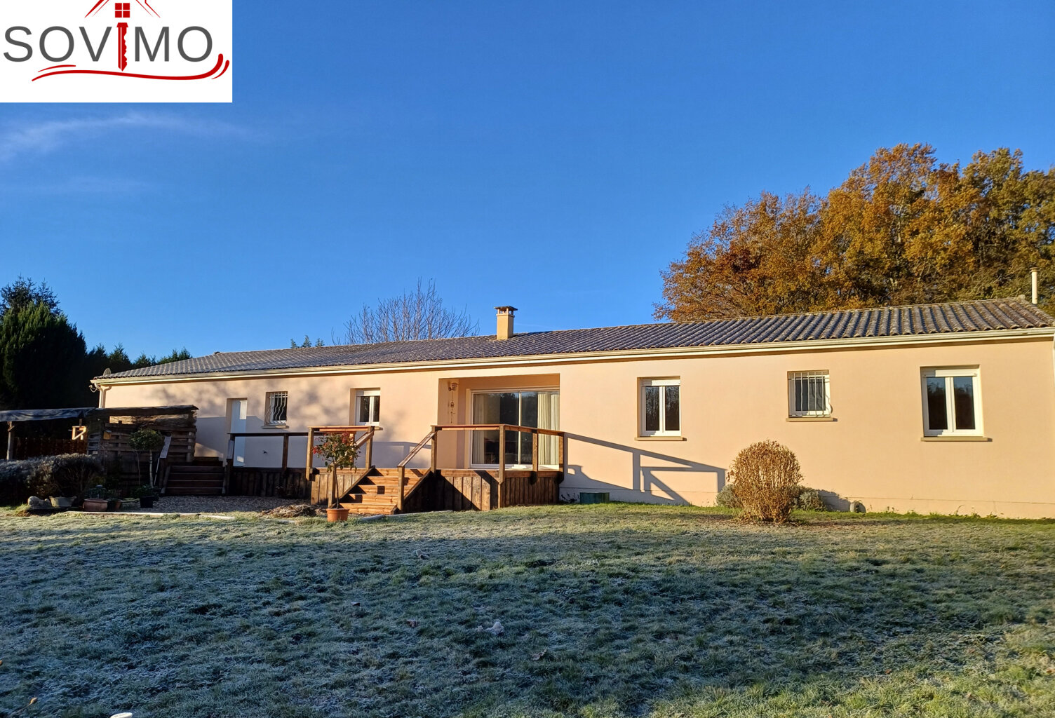 BEAU POINT DE VUE, PAVILLON DE 2006 PLAIN PIED SUR 1HA 61 EN — photo 1