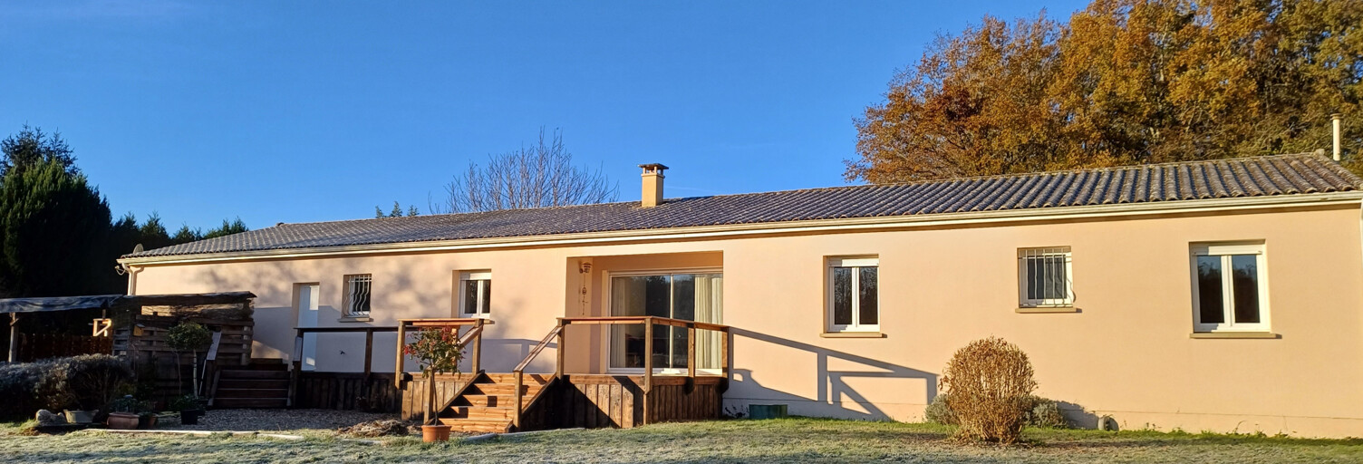 Maison 7 Pièces 120 m² à vendre à Benest (16350)