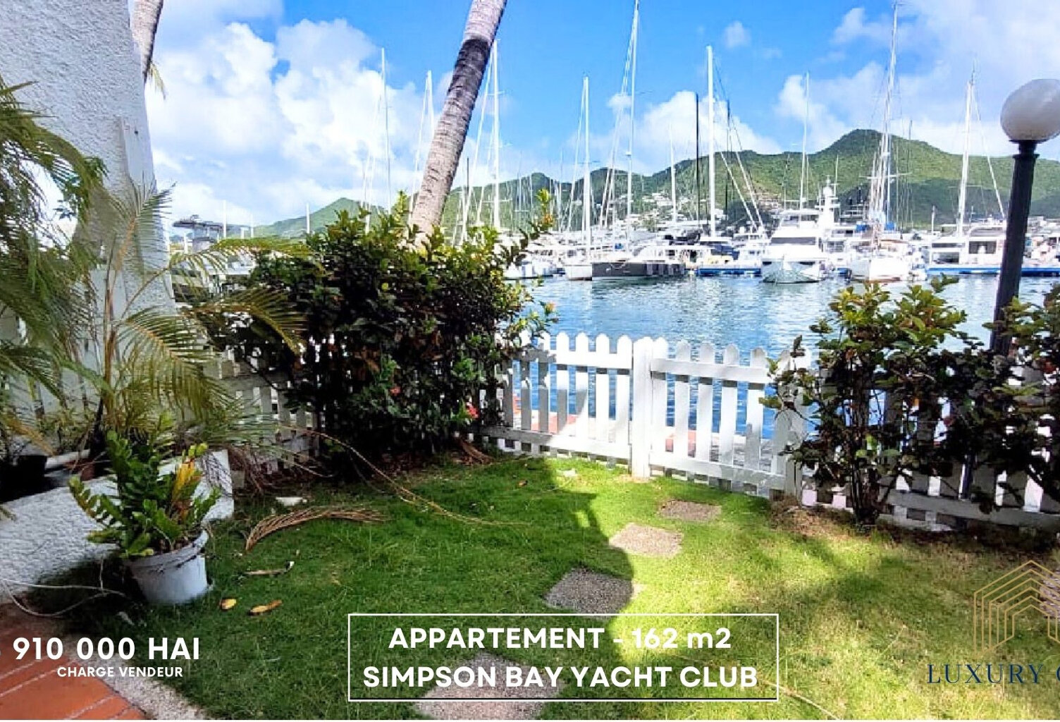 Appartement en rez-de-jardin - Résidence Simpson Bay Yacht C — photo 1