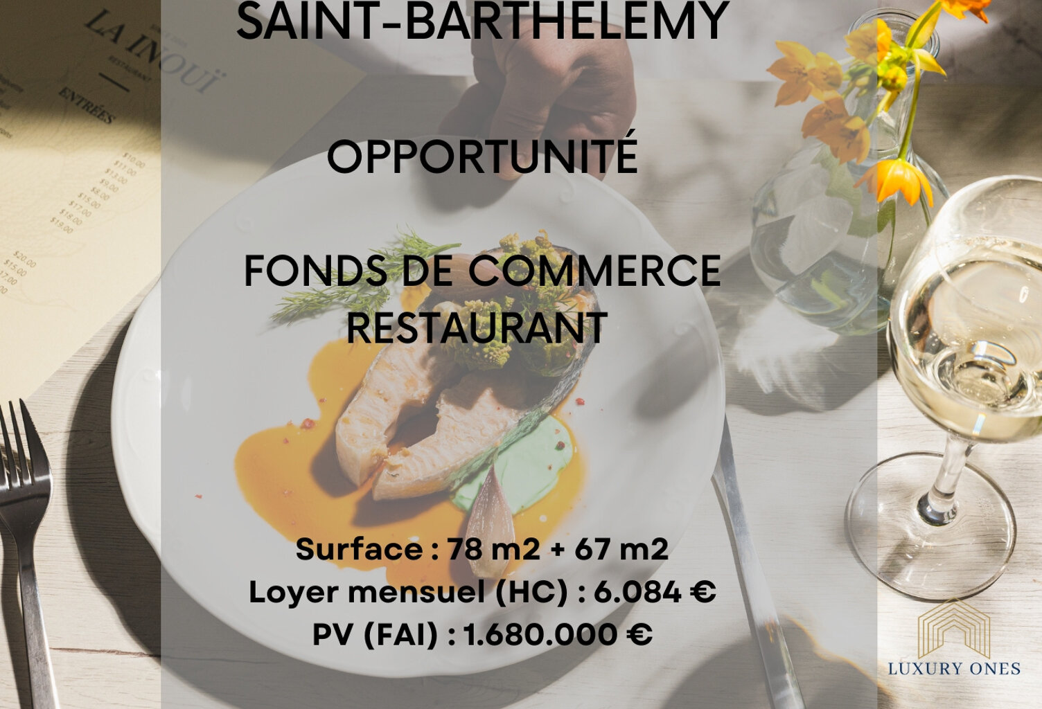 Restaurant à céder — photo 1