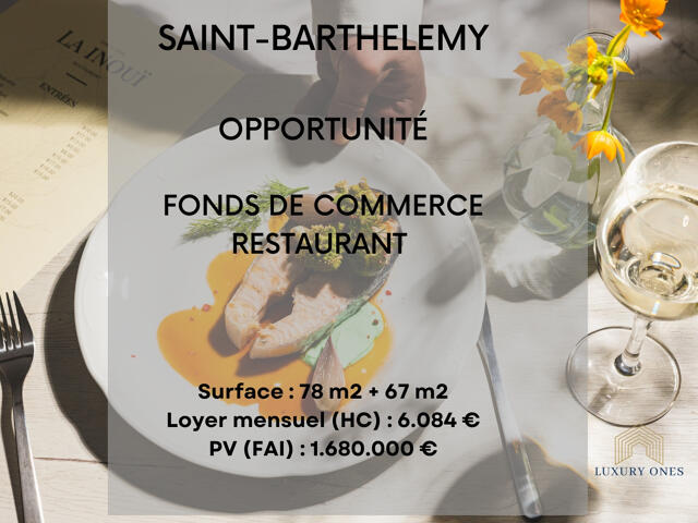 Commerce proposé à Saint-Barthélemy
