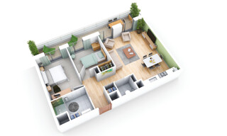 Appartement 3 Pièces 60 m² à vendre à Rouen (76000)