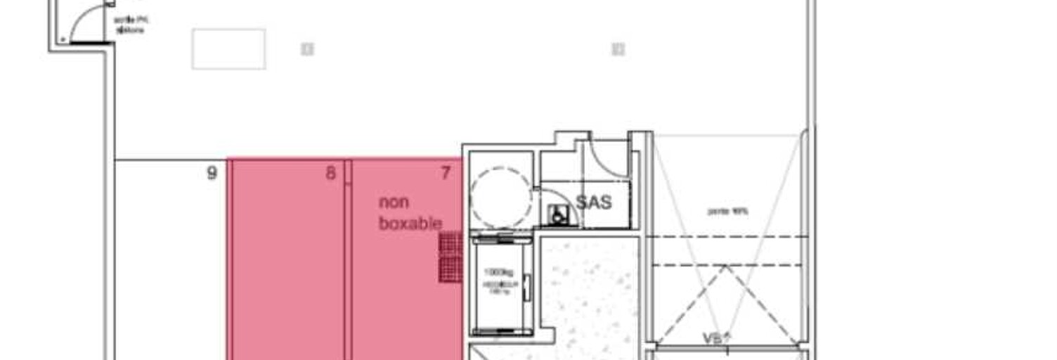 Bureau  184 m² à louer à Brest (29200)