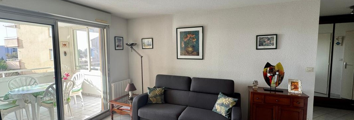 Appartement 2 Pièces 35 m² à vendre à Sète (34200)