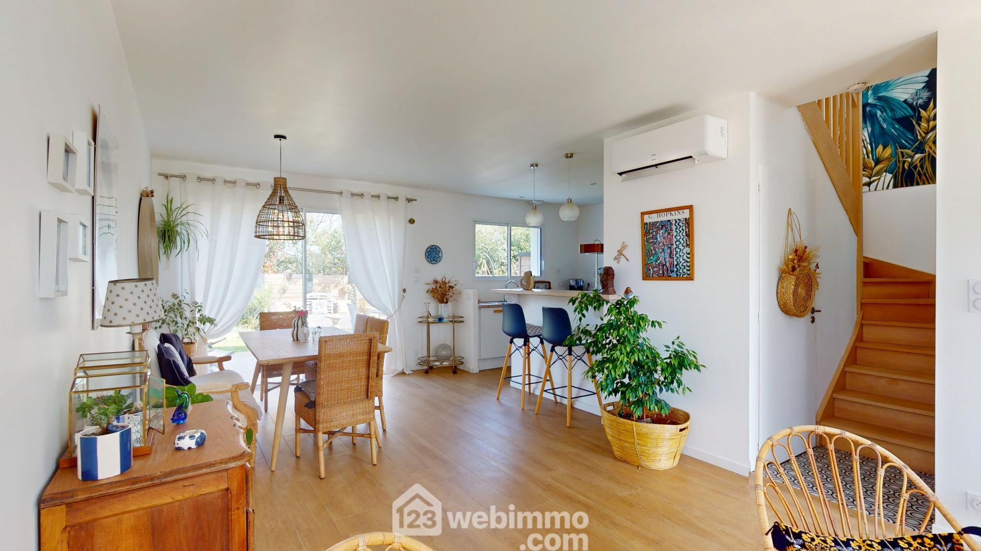 Maison - 103m² - saint-vincent-sur-jard