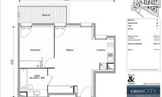 Appartement 2 Pièces 44 m² à louer à Cesson (77240)