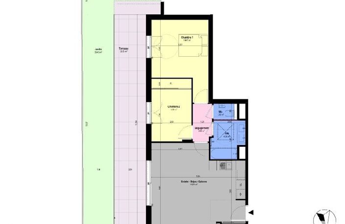Vente Appartement 3 pièces — photo 4