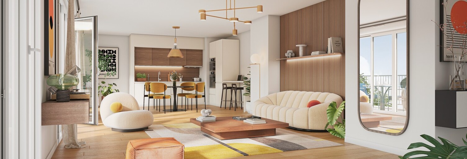 Appartement neuf T1, T2, T3 Pièce 33 à 72 m² à vendre à Calais (62100)