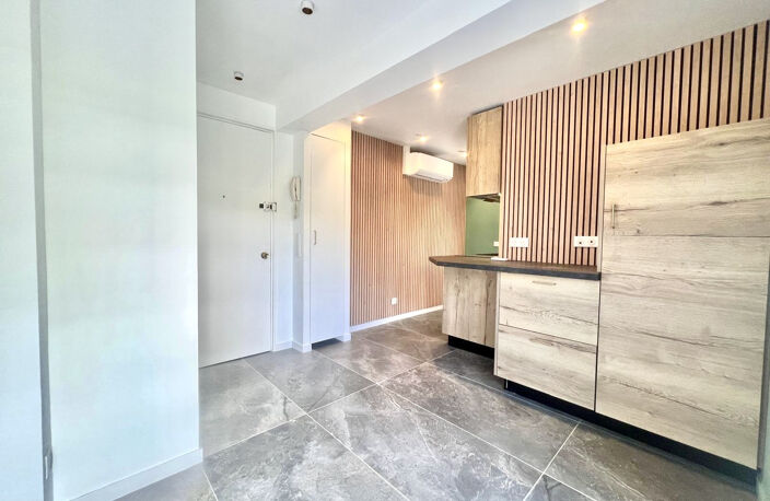 CANNES BASSE CALIFORNIE APPARTEMENT 21M2 REFAIT A NEUF PROCH — photo 2
