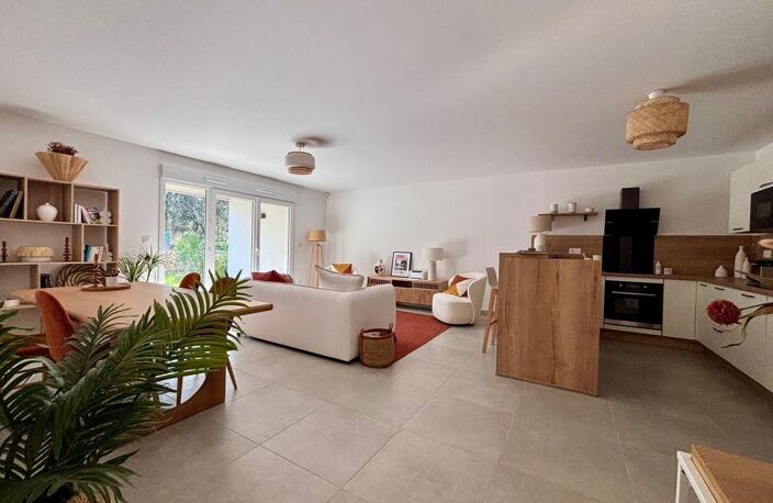 Appartement T3 neuf avec terrasse, jardin et garages — photo 3