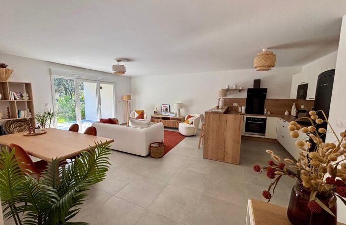Appartement T3 neuf avec terrasse, jardin et garages — photo 4