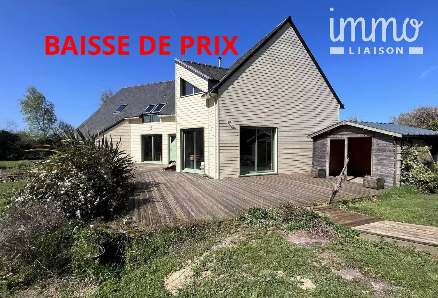 Maison T5 ossature bois de 177 m² habitable et 215 m² au sol sur — photo 1
