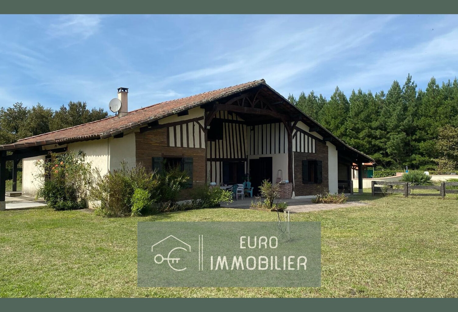 Propriété 2 habitations - Maison - Landaise - Piscine - Ecur — photo 1