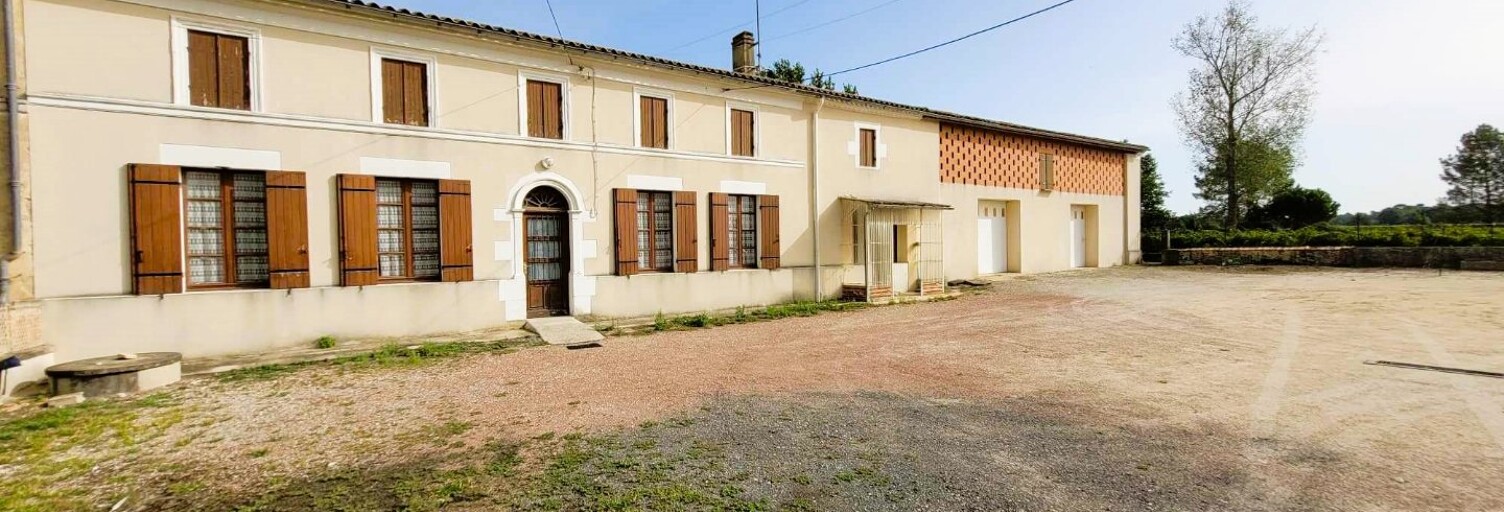 Maison 4 Pièces 183 m² à vendre à Saint-Ciers-sur-Gironde (33820)
