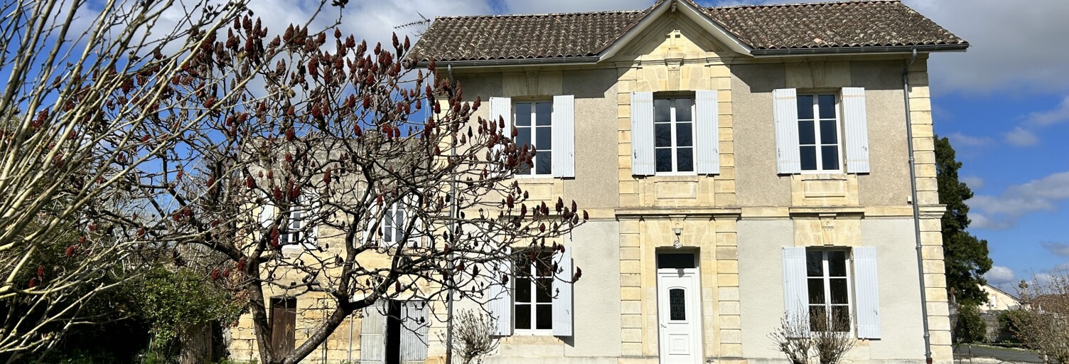 Maison 5 Pièces 179 m² à vendre à Petit-Palais-et-Cornemps (33570)