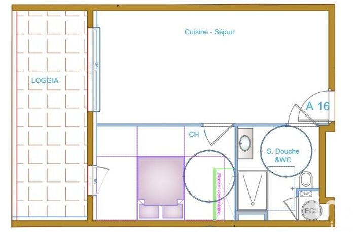 Vente Appartement 2 pièces — photo 3