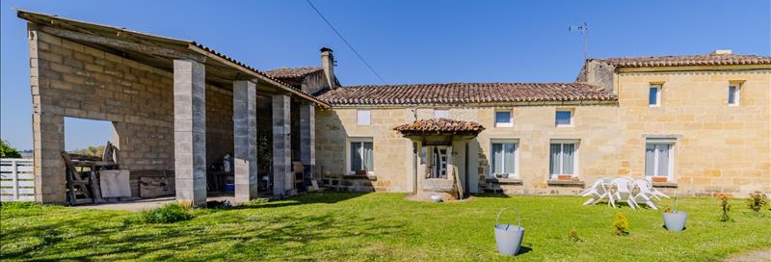 Maison 6 Pièces 170 m² à vendre à Saint-Hippolyte (33330)