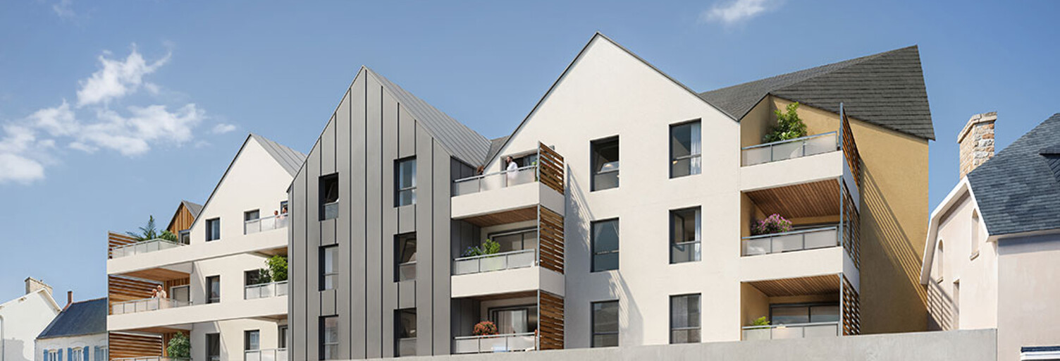 Appartement neuf T1, T2, T3, T4 Pièce 46 à 101 m² à vendre à Trégastel (22730)