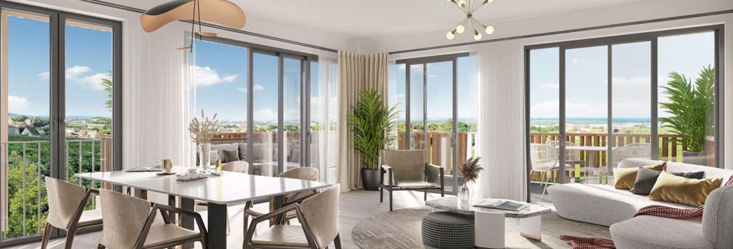 Appartement neuf T3, T4, T5 Pièce 72 à 103 m² à vendre à Lanester (56600)