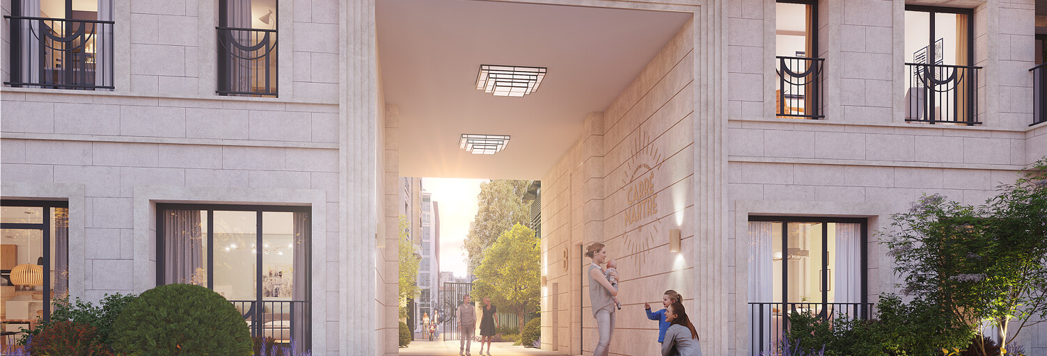 Appartement neuf T1, T2, T3, T4, T5 Pièce 31 à 128 m² à vendre à Clichy (92110)