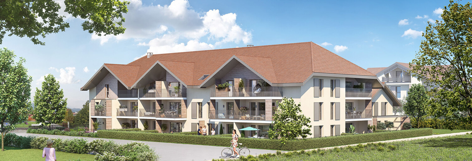 Appartement neuf T2, T3, T4 Pièce 47 à 143 m² à vendre à Annecy (74370)