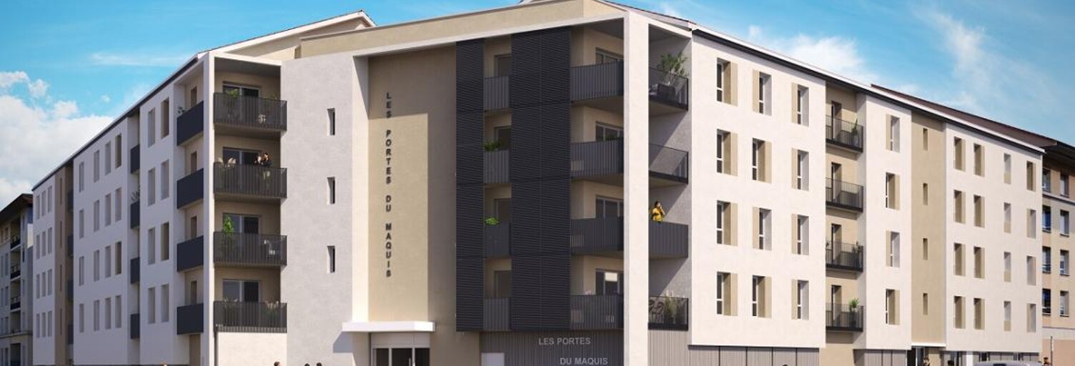 Appartement neuf T2, T4 Pièce 58 à 85 m² à vendre à Bourg-en-Bresse (01000)