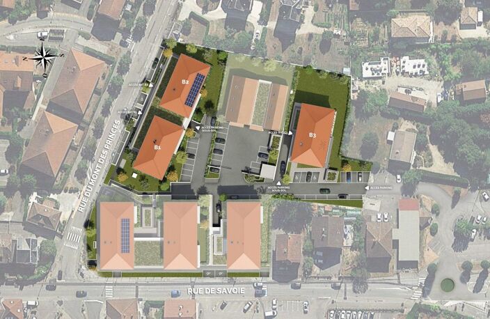 Vente programme neuf T3, T4 71 à 86 m² Seyssel (74910) — photo 3