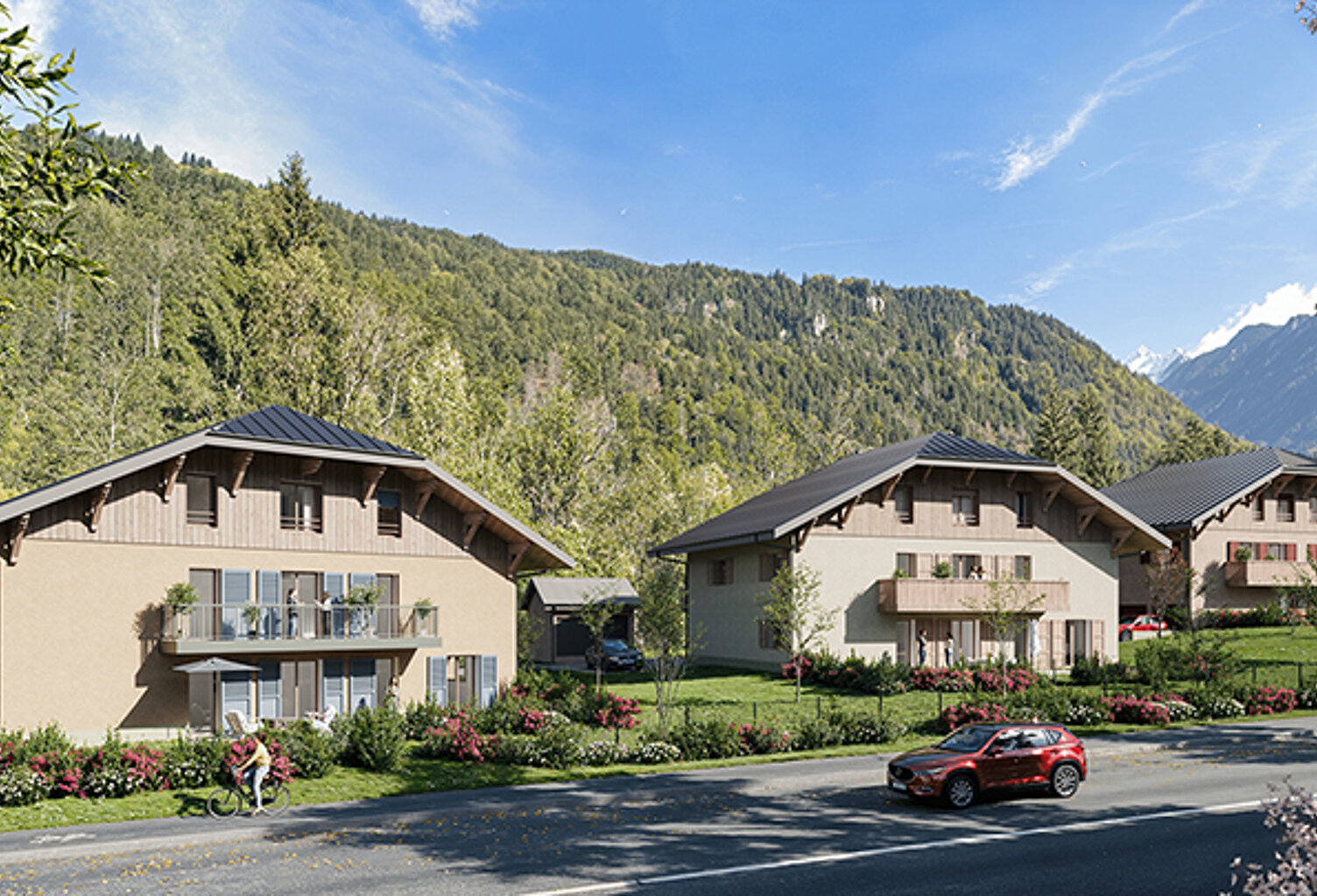Vente programme neuf T4, T5 70 à 94 m² Saint-Gervais-les-Bains (74170) — photo 1